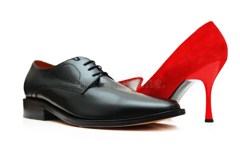 Formal men's, women's shoes